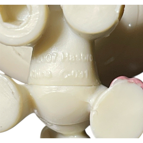 Littlest Pet Shop LPS Authentic Hasbro #1199 Chihuahua Dog Cream Brown Dot Eyes - Picture 6 of 8